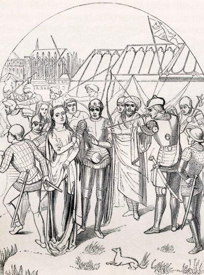 Martirio de Santa Úrsula, 1855 de Hans Memling